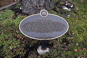 Davenport Road Commemorative plaque, 1995.