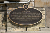Knox College Commemorative plaque, 1995.