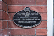 Granite Club Annex, 1906, Heritage Property Plaque, 1988.