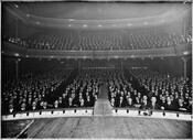 Street Railway Strike meeting, Massey Hall, 1919. City of Toronto Archives, Fonds 1244, Item 8056.
