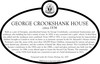 George Crookshank House, Heritage Property plaque, 2018.