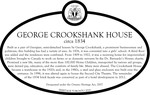 George Crookshank House, Heritage Property plaque, 2018.