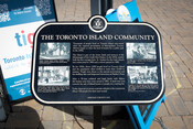 The Toronto Island Community Commemorative Plaque, 2019.