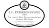 J. H. Paterson House Heritage Property plaque, 2019