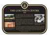 The Columbus Centre Heritage Property plaque, 2019