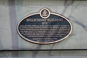 Millichamp Building Heritage Property plaque, 2019