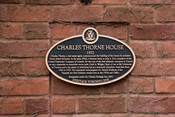 Charles Thorne House Heritage Property plaque, 2019