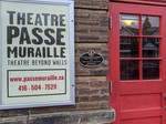 Theatre Passe Muraille entrance and plaque, 16 Ryerson Ave.