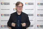 Author Shawn Chirrey, Heritage Toronto Awards, October 28, 2019. Image by Kristen McLaughlin.