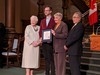 Receiving the Lieutenant Governor's Ontario Heritage Award for Dundas + Carlaw: Made in Toronto, February 20, 2020.