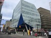 Ryerson Student Learning Centre, 341 Yonge St, April 2020. Image by Heritage Toronto.