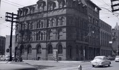 Canadian National Telegraph Building, Wellington and Scott Streets, 1953. Image: Toronto Public Library