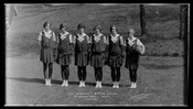 Margaret Eaton School's first basketball team, 1925, Toronto. Image: Archives of Ontario
