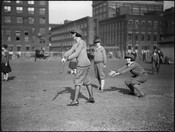 Women playing softball, ca. 1924, Toronto. Image: City of Toronto Archives