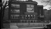 Hester How Public School, Elizabeth and Gerrard Streets, 1952. Image: Toronto Public Library