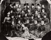 Members of the Woman's Christian Temperance Union meet in Toronto, 1889. Courtesy of Toronto Public Library /  Toronto Star Archives.