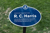 R. C. Harris Legacy Plaque, 2019