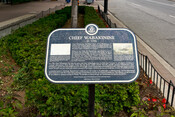 Chief Wabakinine Commemorative Plaque, 2020.
