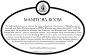 Manitoba Room Heritage Property Plaque, 2020.