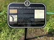 Shipwrecks at Gibraltar Point Commemorative Plaque, 2019.