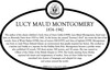 Lucy Maud Montgomery Commemorative Plaque THB Update, 2019. 