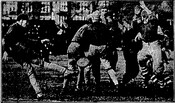 Players competing in the Grey Cup final, 1909