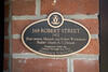 169 Robert Street, 1902, Heritage Property plaque, 2020.