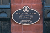 Army & Navy Store, later York Belting, 1842, Heritage Property plaque, 2019.