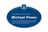 Bishop Michael Power Legacy plaque, 2021.
