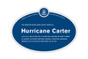 Hurricane Carter Legacy plaque, 2021.
