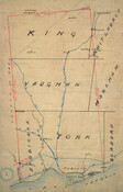 Map of Treaty 13 territory, 1911. Toronto Public Library.